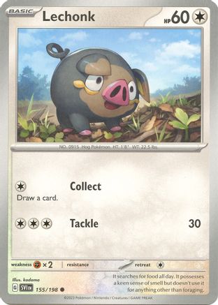 SV01: Scarlet & Violet Base Set Lechonk #155