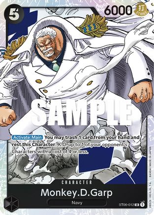 Monkey.D.Garp - Starter Deck 6: Absolute Justice - One Piece Card Game