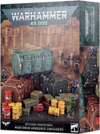 Warhammer 40K: Battlezone: Manufactorum - Munitorum Armoured Containers ...