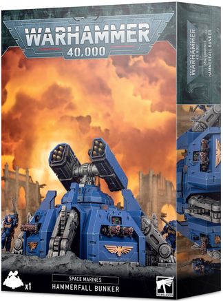 Warhammer 40K - Space Marines: Hammerfall Bunker - Warhammer Plastic ...