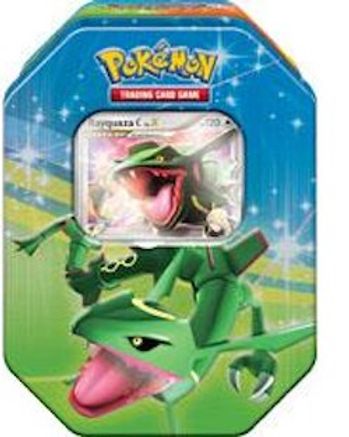 Fall 2009 Collector's Tin [Rayquaza LV.X] - Platinum - Pokemon