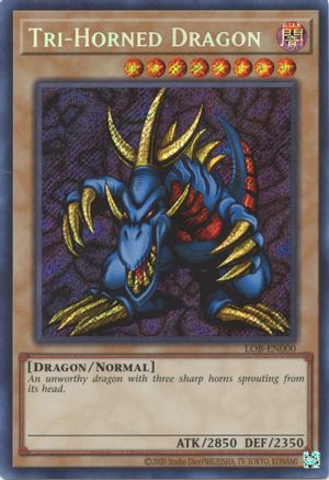 Tri-Horned Dragon (LOB-EN000)