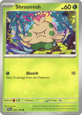 SV01: Scarlet & Violet Base Set Shroomish #003