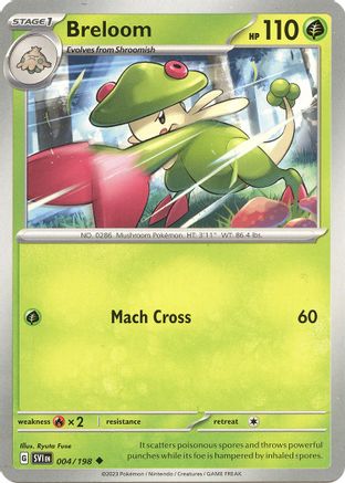 SV01: Scarlet & Violet Base Set Breloom #004