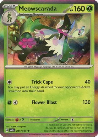 SV01: Scarlet & Violet Base Set Meowscarada #015