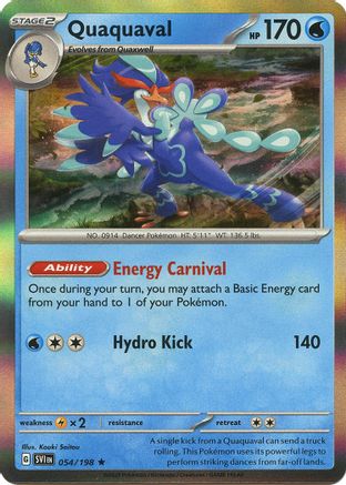 SV01: Scarlet & Violet Base Set Quaquaval #054