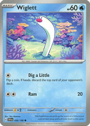SV01: Scarlet & Violet Base Set Wiglett #056