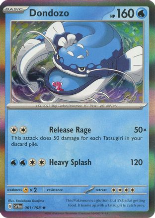 SV01: Scarlet & Violet Base Set Dondozo #061