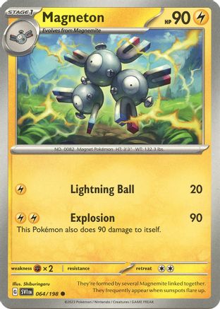 SV01: Scarlet & Violet Base Set Magneton #064