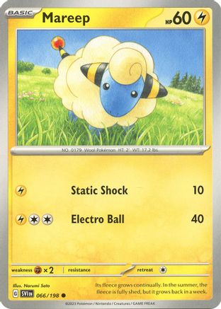 SV01: Scarlet & Violet Base Set Mareep #066