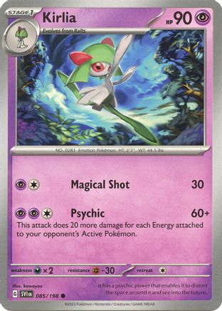 SV01: Scarlet & Violet Base Set Kirlia #085
