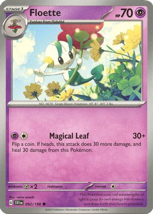 SV01: Scarlet & Violet Base Set Floette #092
