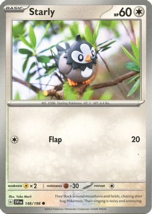 SV01: Scarlet & Violet Base Set Starly #148