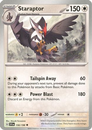 SV01: Scarlet & Violet Base Set Staraptor #150
