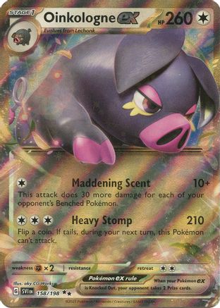 SV01: Scarlet & Violet Base Set Oinkologne ex #158