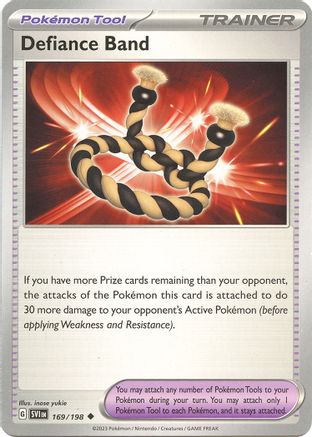 SV01: Scarlet & Violet Base Set Defiance Band #169
