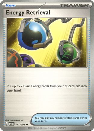 SV01: Scarlet & Violet Base Set Energy Retrieval #171