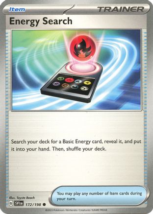 SV01: Scarlet & Violet Base Set Energy Search #172