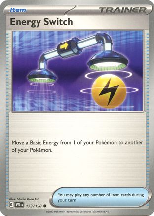 SV01: Scarlet & Violet Base Set Energy Switch #173