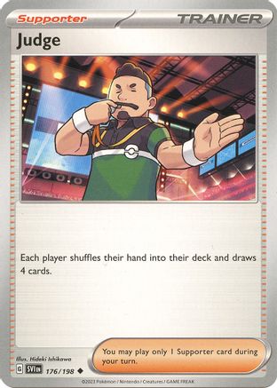 SV01: Scarlet & Violet Base Set Judge #176