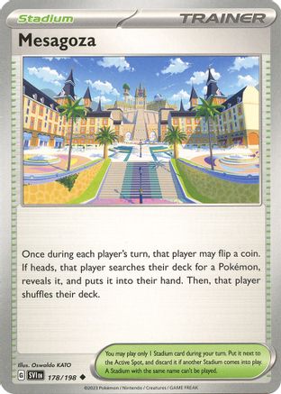 SV01: Scarlet & Violet Base Set Mesagoza #178