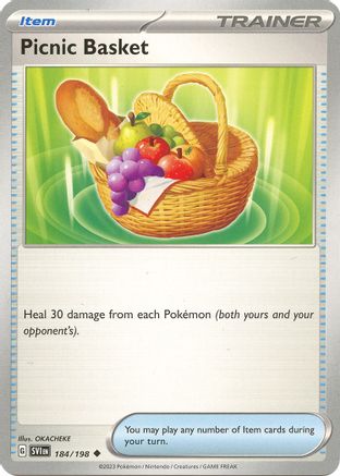 SV01: Scarlet & Violet Base Set Picnic Basket #184