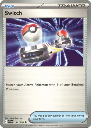 SV01: Scarlet & Violet Base Set Switch #194