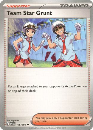 SV01: Scarlet & Violet Base Set Team Star Grunt #195