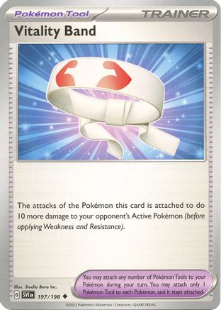 SV01: Scarlet & Violet Base Set Vitality Band #197