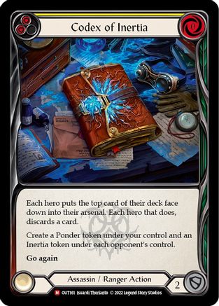 Codex of Inertia - Outsiders - Flesh and Blood TCG