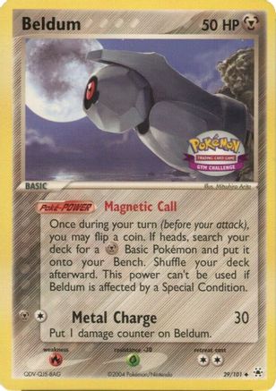 Miscellaneous Cards & Products Beldum - 029/101 (Gym Challenge) #029