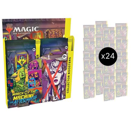March of the Machine The Aftermath Collector Booster Box Case