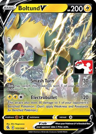 Prize Pack Series Cards Boltund V #103