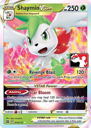 Prize Pack Series Cards Shaymin VSTAR #014