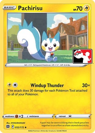 Prize Pack Series Cards Pachirisu #052