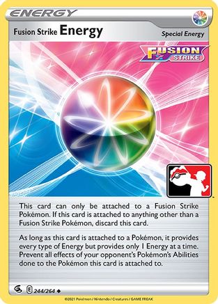 Prize Pack Series Cards Fusion Strike Energy #244