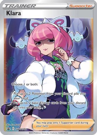 SWSH: Sword & Shield Promo Cards Klara (Full Art) #SWSH302