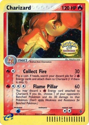 League & Championship Cards Charizard - 100/97 (National Championships) #100