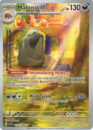 SV01: Scarlet & Violet Base Set Mabosstiff #218