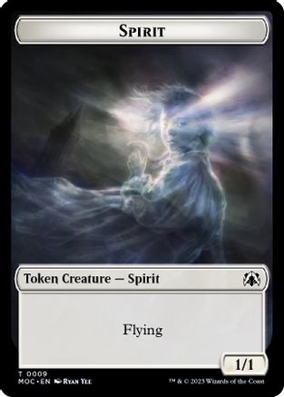 Spirit (0009) // Treasure Double-sided Token