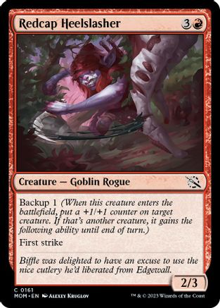 Redcap Heelslasher