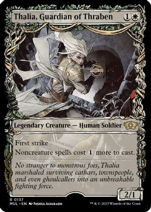 Thalia, Guardian of Thraben (Halo Foil)