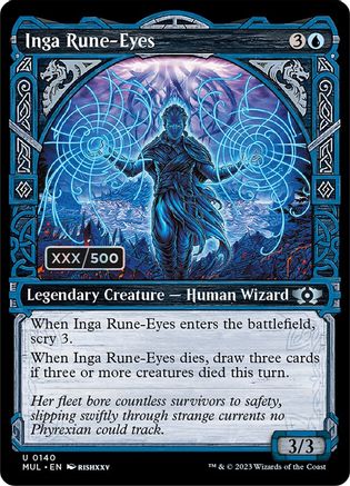 Inga Rune-Eyes (Serial Numbered)
