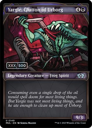 Yargle, Glutton of Urborg (Serial Numbered) - March of the Machine ...