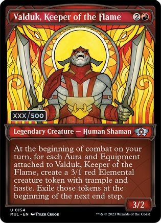 Valduk, Keeper of the Flame (Serial Numbered)