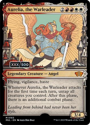 Aurelia, the Warleader (Serial Numbered)