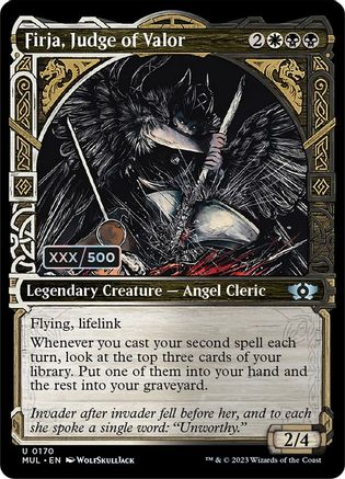 Firja, Judge of Valor (Serial Numbered)