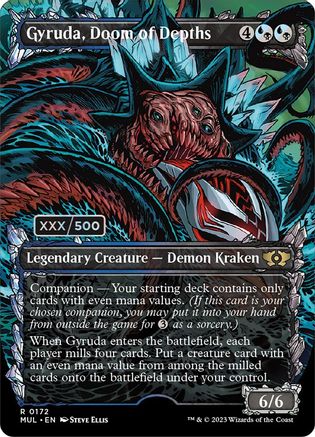 Gyruda, Doom of Depths (Serial Numbered)