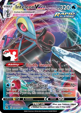 Prize Pack Series Cards Inteleon VMAX #079
