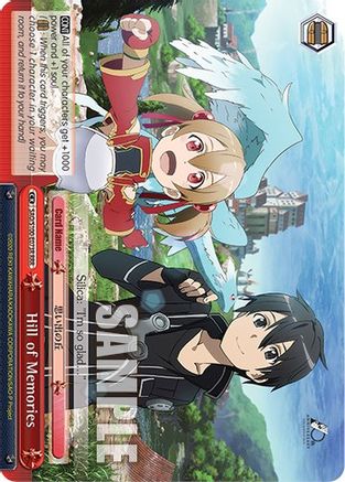 Booster Pack Animation Sword Art Online 10th Anniversary ｜ Weiß Schwarz